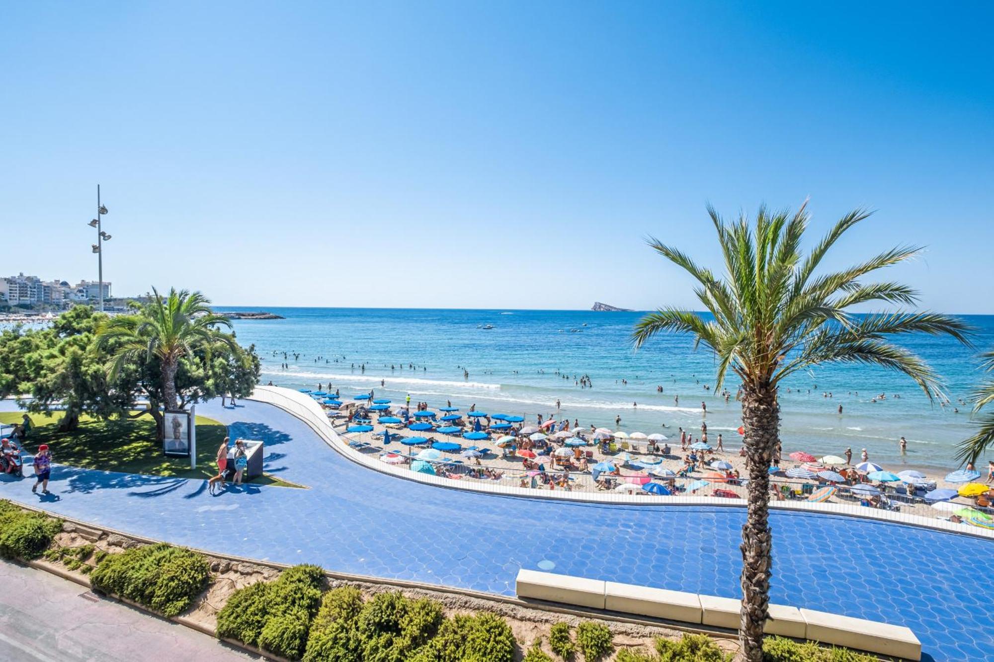 Benipark 3-1-A Poniente Beach Benidorm Luaran gambar